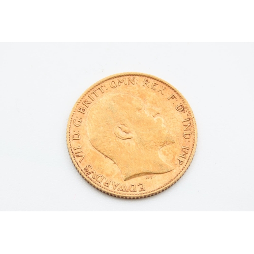 23 - Half Gold Sovereign Dated 1909