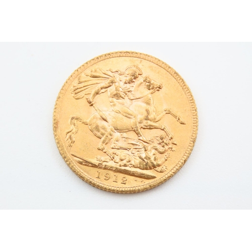 232 - Full Gold Sovereign Dated 1912