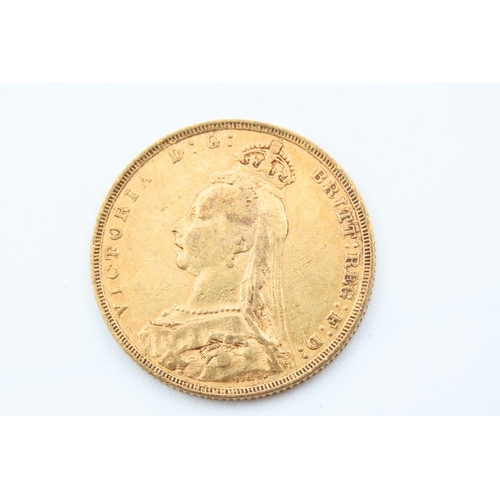 236 - Full Gold Sovereign Dated 1890