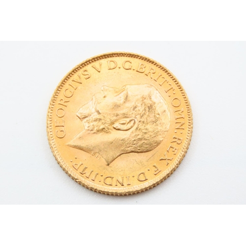 237 - Full Gold Sovereign Dated 1912