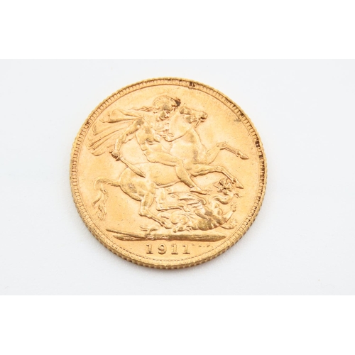 241 - Full Gold Sovereign Dated 1911