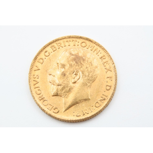 242 - Full Gold Sovereign Dated 1912