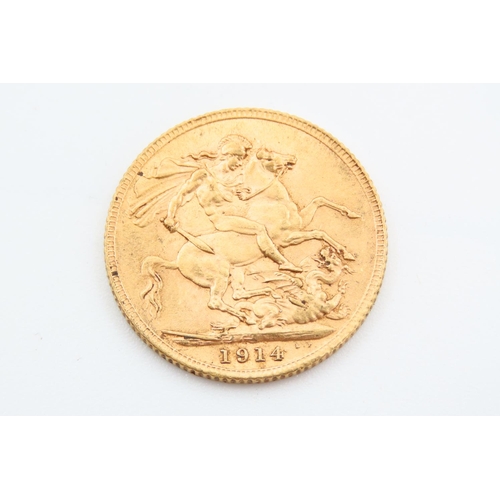 246 - Full Gold Sovereign Dated 1914