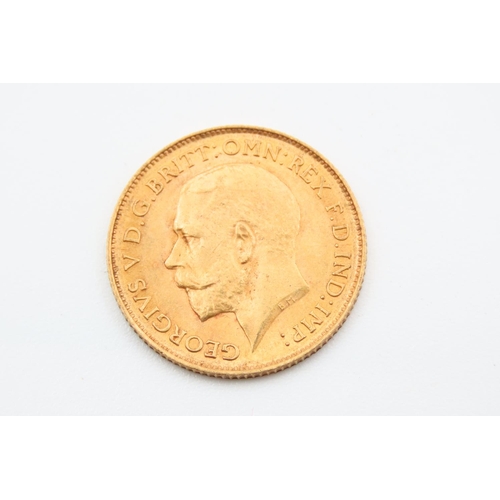 25 - Half Gold Sovereign Dated 1912