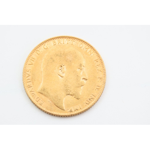 250 - Full Gold Sovereign Dated 1909