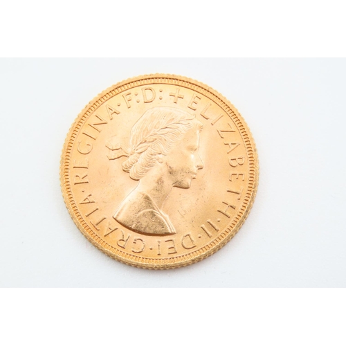 254 - Full Gold Sovereign Dated 1958