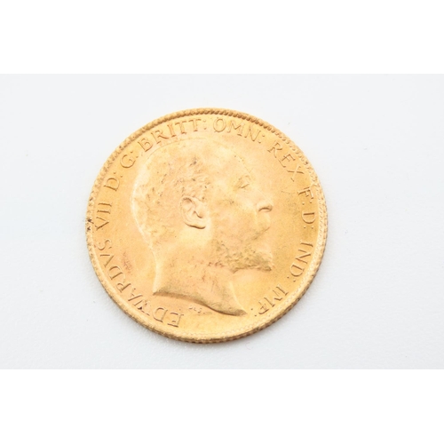 26 - Half Gold Sovereign Dated 1910