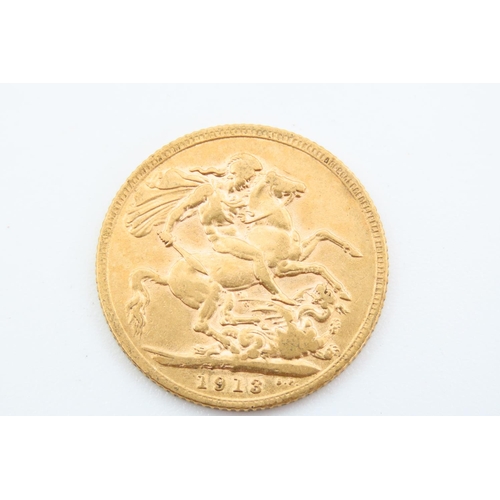 260 - Full Gold Sovereign Dated 1913