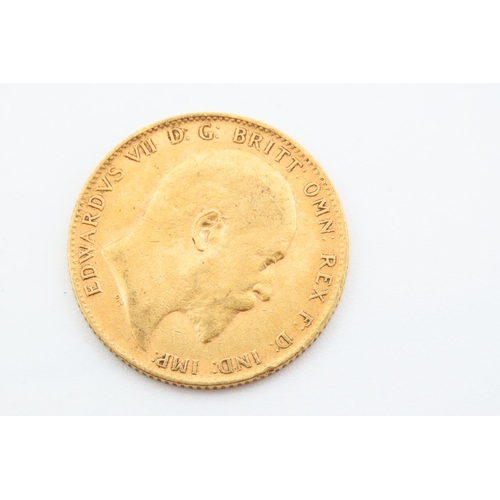 263 - Full Gold Sovereign Dated 1909