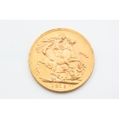 264 - Full Gold Sovereign Dated 1912