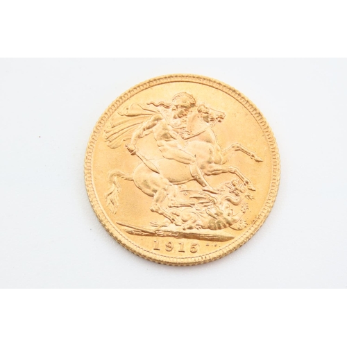 267 - Full Gold Sovereign Dated 1915