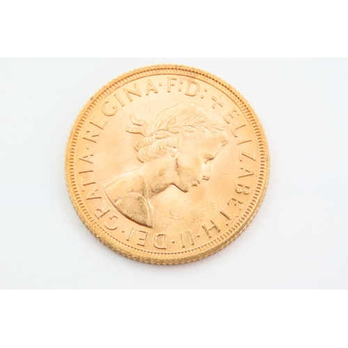 270 - Full Gold Sovereign Dated 1958