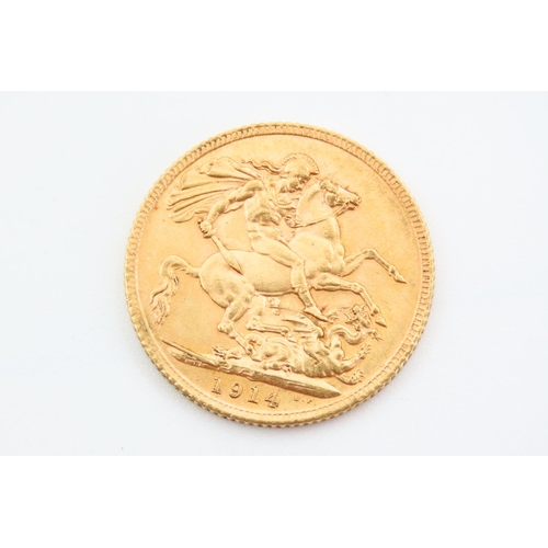 271 - Full Gold Sovereign Dated 1914