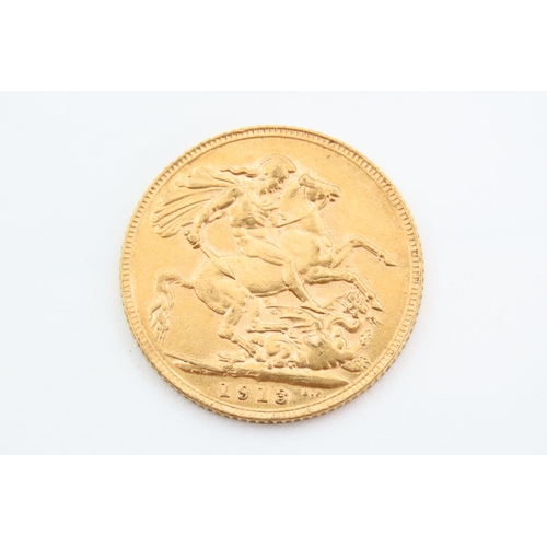 272 - Full Gold Sovereign Dated 1913