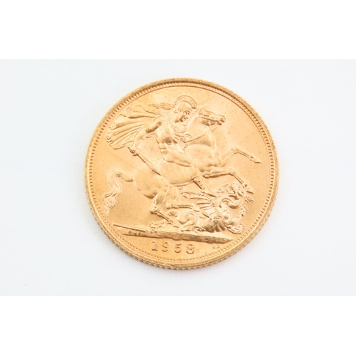 273 - Full Gold Sovereign Dated 1958