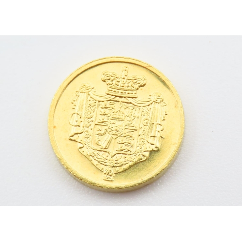 278 - William IV (1830-1837) 22 Carat Gold Coin 3.2 Gram Weight