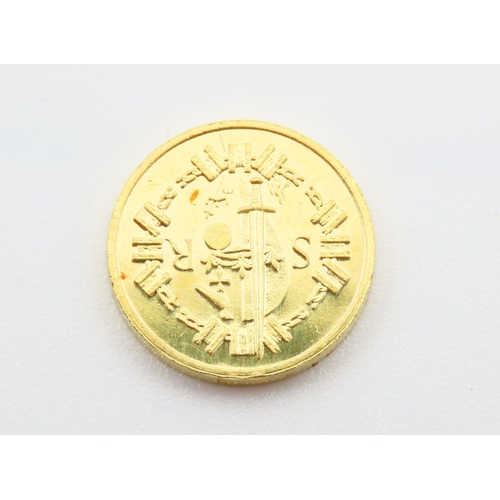 280 - Stephen (1135-1154) 22 Carat Gold Coin 3.2 Gram Weight