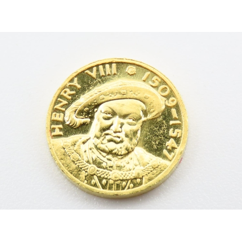 288 - Henry VIII (1509-1547) 22 Carat Gold Coin 3.2 Gram Weight