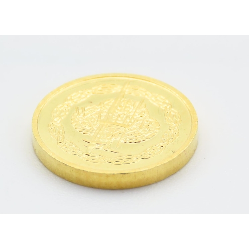 293 - William II (1087-1100) 22 Carat Gold Coin 3.2 Gram Weight