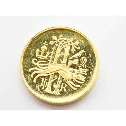 294 - Harold II (1066) 22 Carat Gold Coin 3.2 Gram Weight