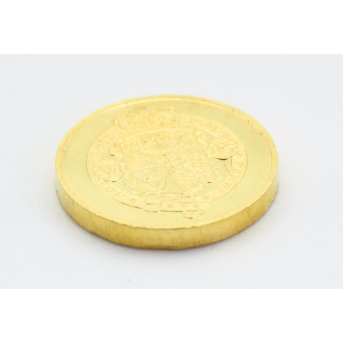 296 - William III (1689-1702) 22 Carat Gold Coin 3.2 Gram Weight