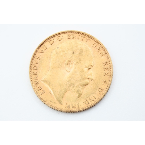 3 - Full Gold Sovereign Dated 1904