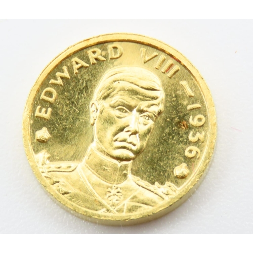 301 - Edward VIII (1936) 22 Carat Gold Coin 3.2 Gram Weight