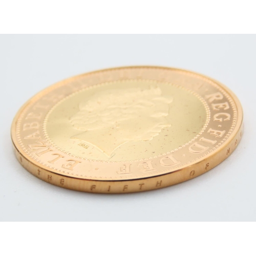 310 - Gold Proof Two Pounds 400th Anniversary Coin No. 1033 Gunpowder Plot Dated 2005 in Original Presenta... 