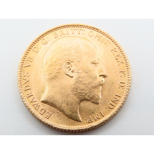 317 - Full Sovereign Dated 1902