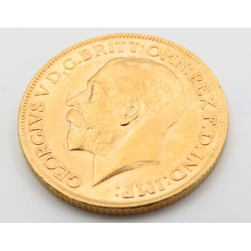 322 - Full Sovereign Dated 1912