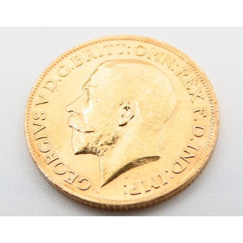 329 - Full Sovereign Dated 1913