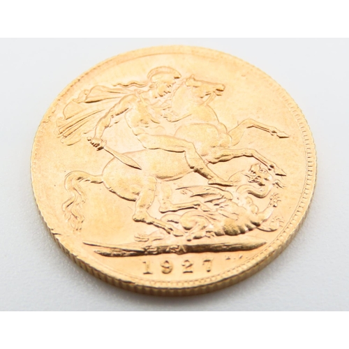 330 - Full Sovereign Dated 1927