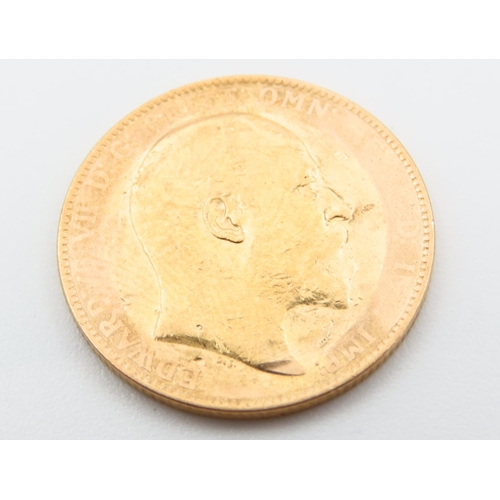 333 - Full Sovereign Dated 1902