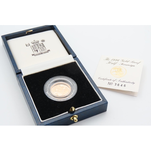 335 - Proof Half Sovereign Dated 1996 No. 3646 Contained within Presentation Box