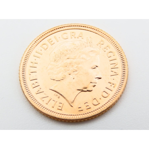 336 - Proof Half Sovereign Dated 2001 Contained within Presentation Box