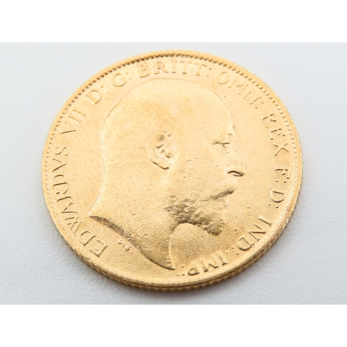 337 - Half Sovereign Dated 1904