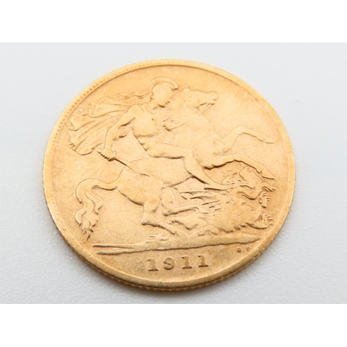 Half Sovereign Dated 1911