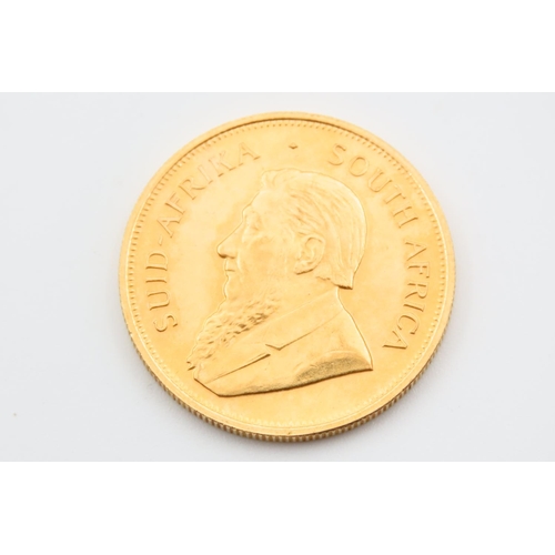 34 - Full Gold Krugerrand Dated 1980