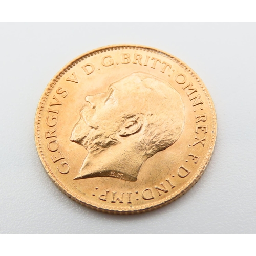 343 - Half Sovereign Dated 1914