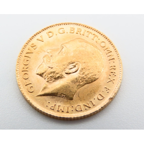 347 - Half Sovereign Dated 1914