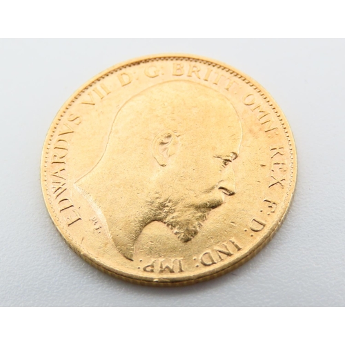 348 - Half Sovereign Dated 1902