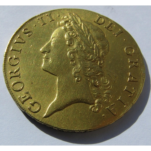 375 - George II (Reign 1727-1760) Five Guinea Gold Coin Dated 1741 Exceptional Condition