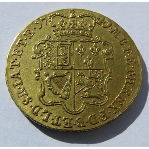 375 - George II (Reign 1727-1760) Five Guinea Gold Coin Dated 1741 Exceptional Condition