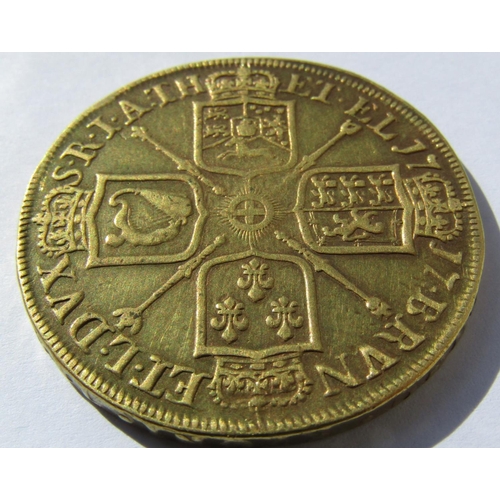 376 - George I (Reign 1714-1727) Five Guinea Gold Coin Dated 1717 Exceptional Condition