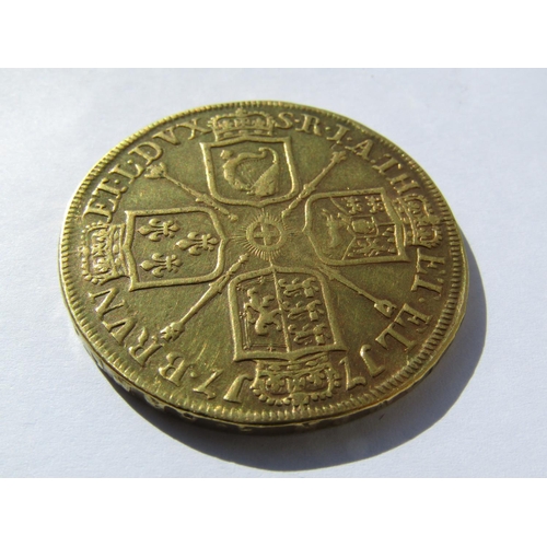 376 - George I (Reign 1714-1727) Five Guinea Gold Coin Dated 1717 Exceptional Condition