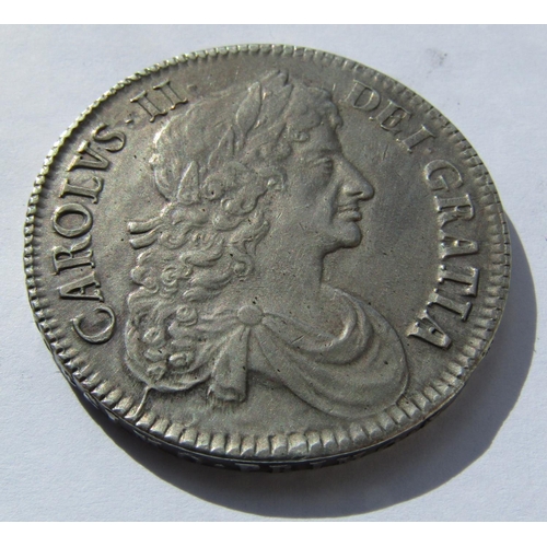 377 - Charles II (Reign 1660-1685) Five Shilling Silver Coin Dated 1679 Exceptional Condition