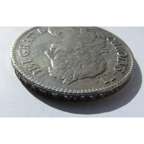 377 - Charles II (Reign 1660-1685) Five Shilling Silver Coin Dated 1679 Exceptional Condition