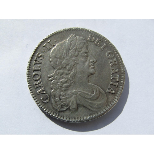 377 - Charles II (Reign 1660-1685) Five Shilling Silver Coin Dated 1679 Exceptional Condition