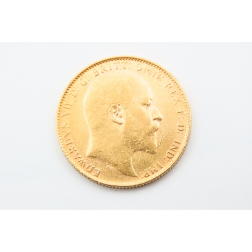 40 - Full Gold Sovereign Dated 1907