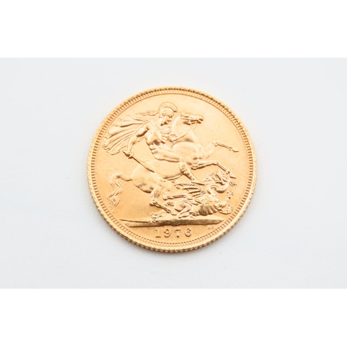 41 - Full Gold Sovereign Dated 1976